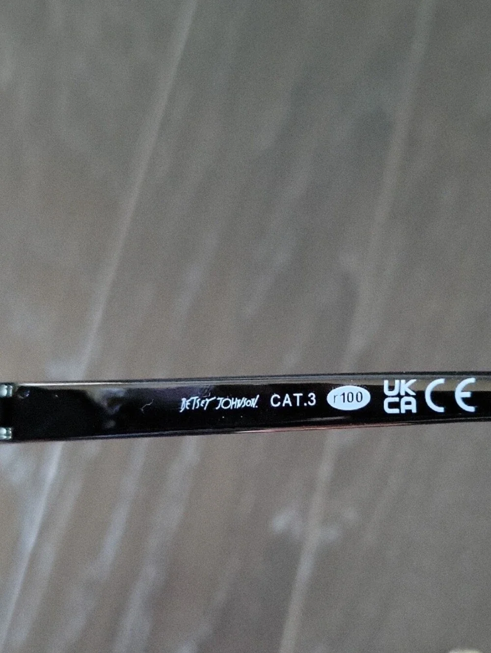 Betsey Johnson Black Heart Sunglasses with Rhinestone Trim